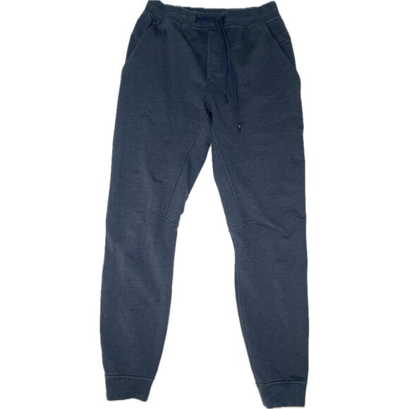 Lululemon Men’s City Sweat Jogger Small Heathered True Navy Blue - Picture 2 of 9